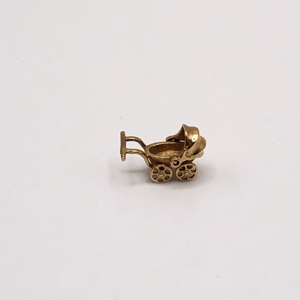 Rembrandt Charms (RCC) 10kt Gold Baby Carriage